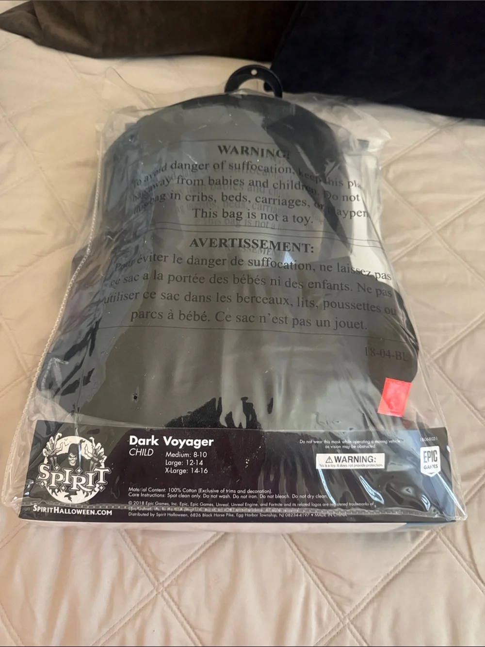 Spirit includes pads